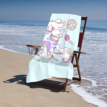 Amazon｜ユニコーン バスタオル マイクロファイバー 肌触り ギフト