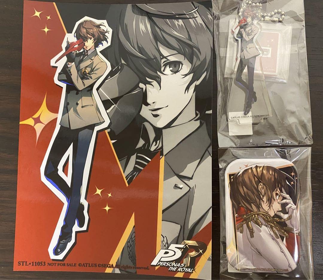 Amazon.co.jp: 明智吾郎 ペルソナ5 ザ ロイヤル ステラワース 店舗特典