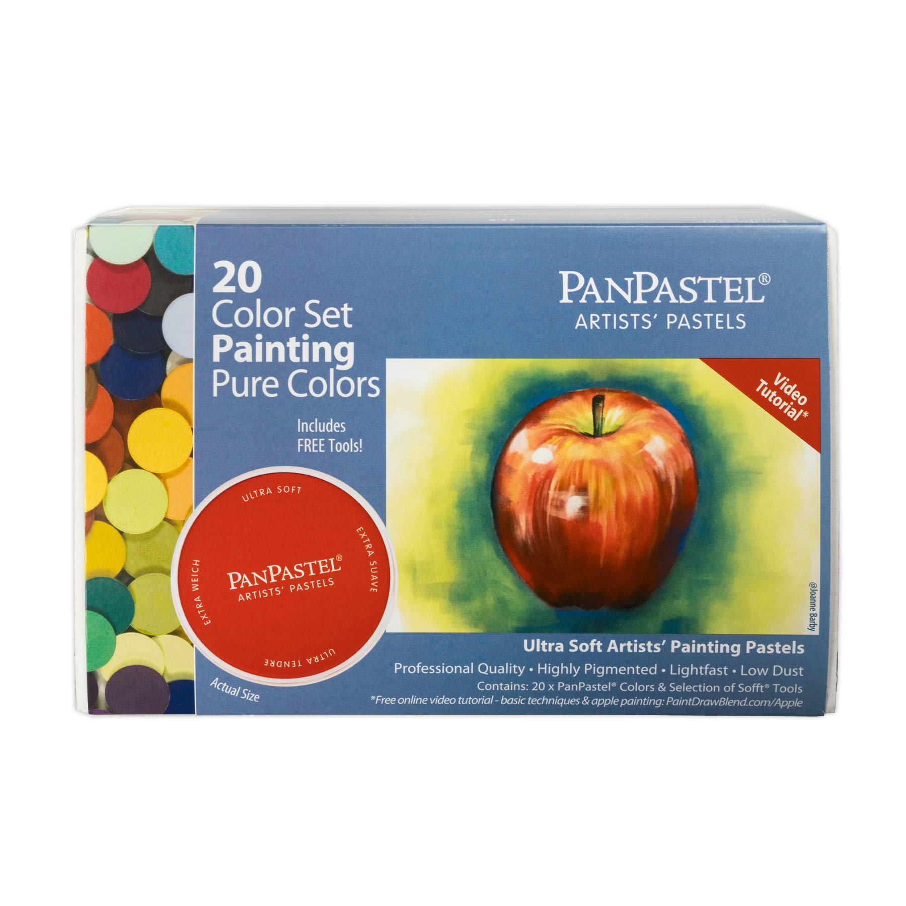 Amazon.com: PanPastel Artist Pastels by GOLDEN, Painting Set, 20