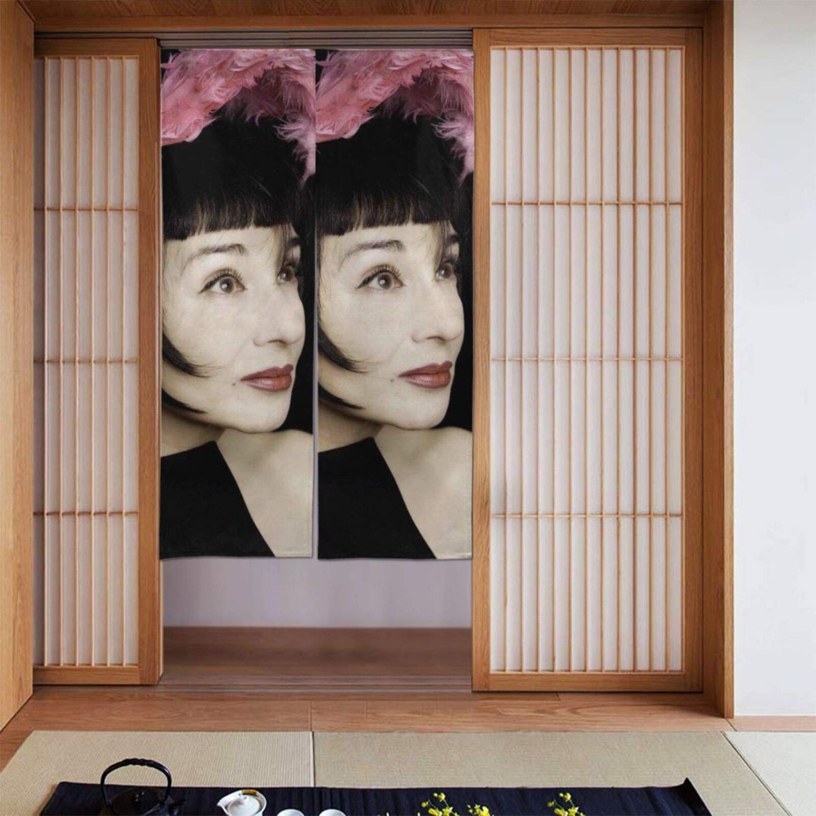 未使用品 ふじみやび 麻のれん 未使用品 ふじみやび 麻のれん 未使用品