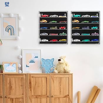 Amazon.co.jp: MFDXWCV ミニカー 収納 ミニカーケース アクリル