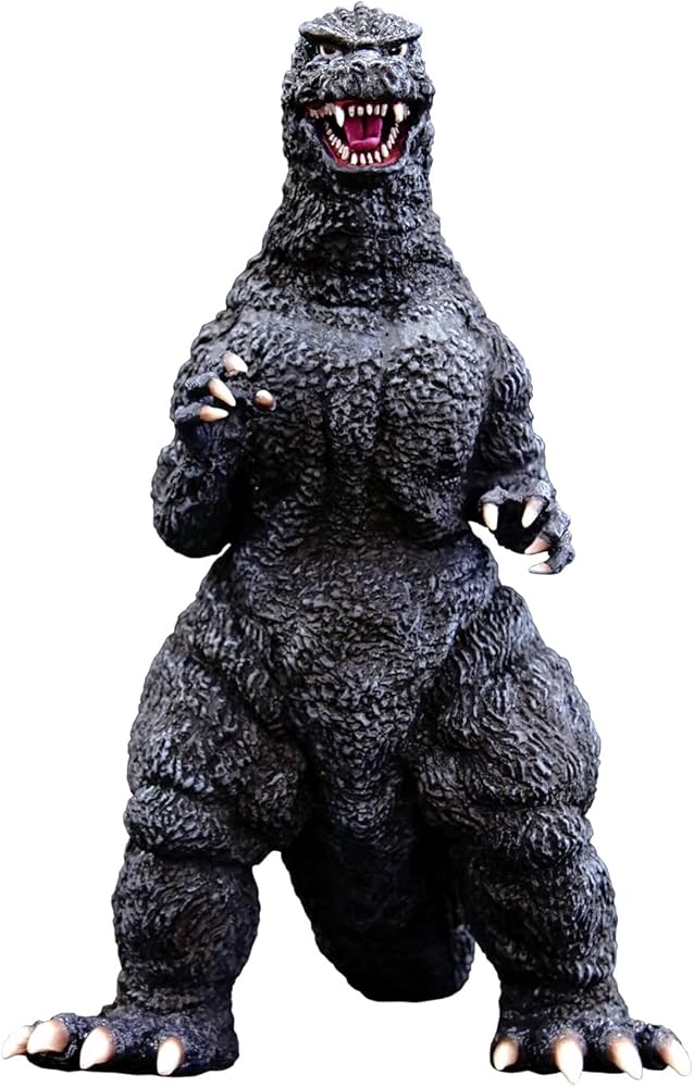 Amazon.co.jp: ゴジラ(1984) 1／400 ソフビキット復刻版 1/400