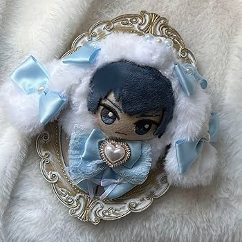 Amazon.co.jp: ぬい服 ちびぐるみ 10cm 垂れ耳うさぎ 水色 : おもちゃ