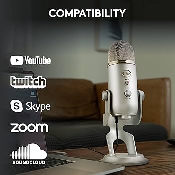 Amazon.co.jp: Blue Microphones Yeti - Silver USBマイク シルバー