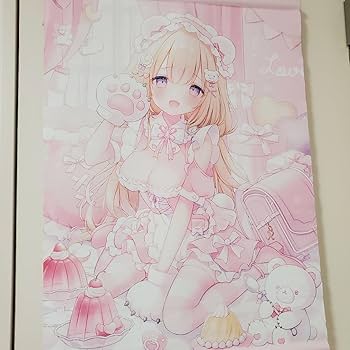 Amazon.co.jp: おもちもなか先生 WスエードB2タペストリー : ホーム