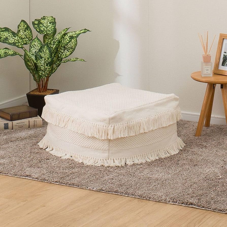 Amazon｜ニトリ(NITORI) ビーズソファカバー 標準サイズ プフ スツール