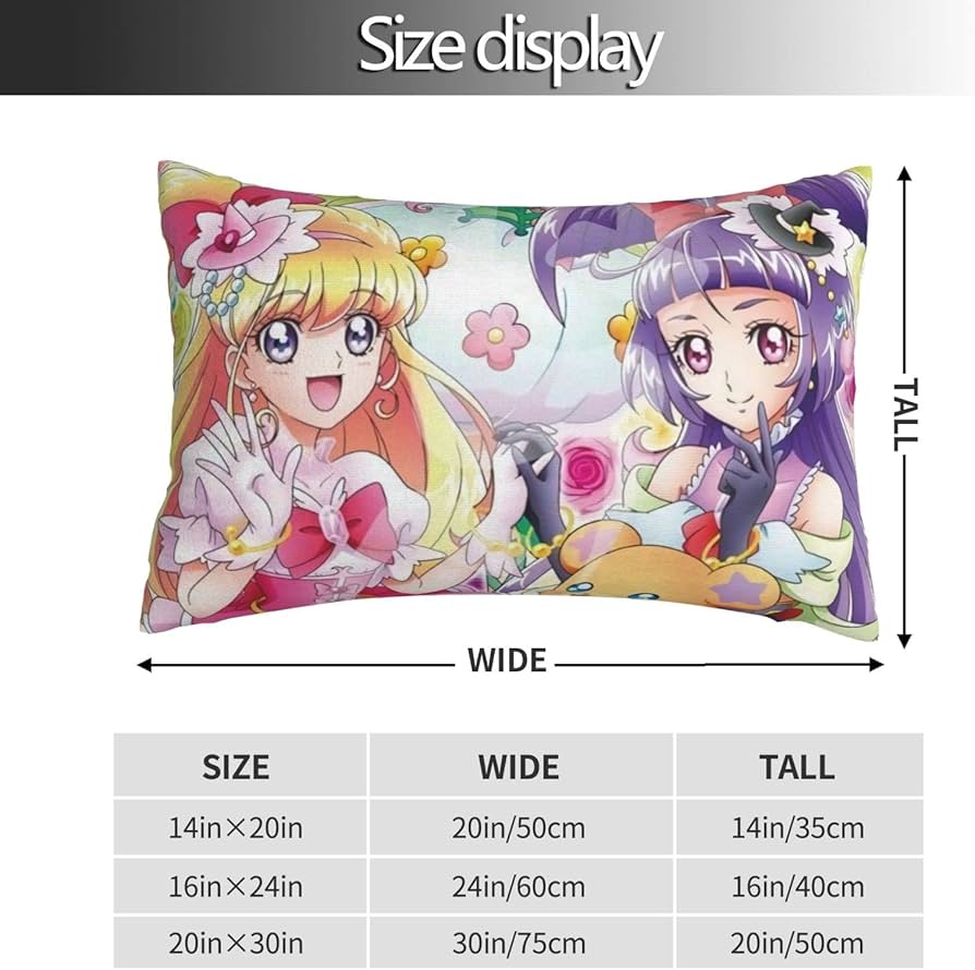 Amazon｜魔法つかいプリキュア 枕カバー 寝用 ゲーム マクラカバー