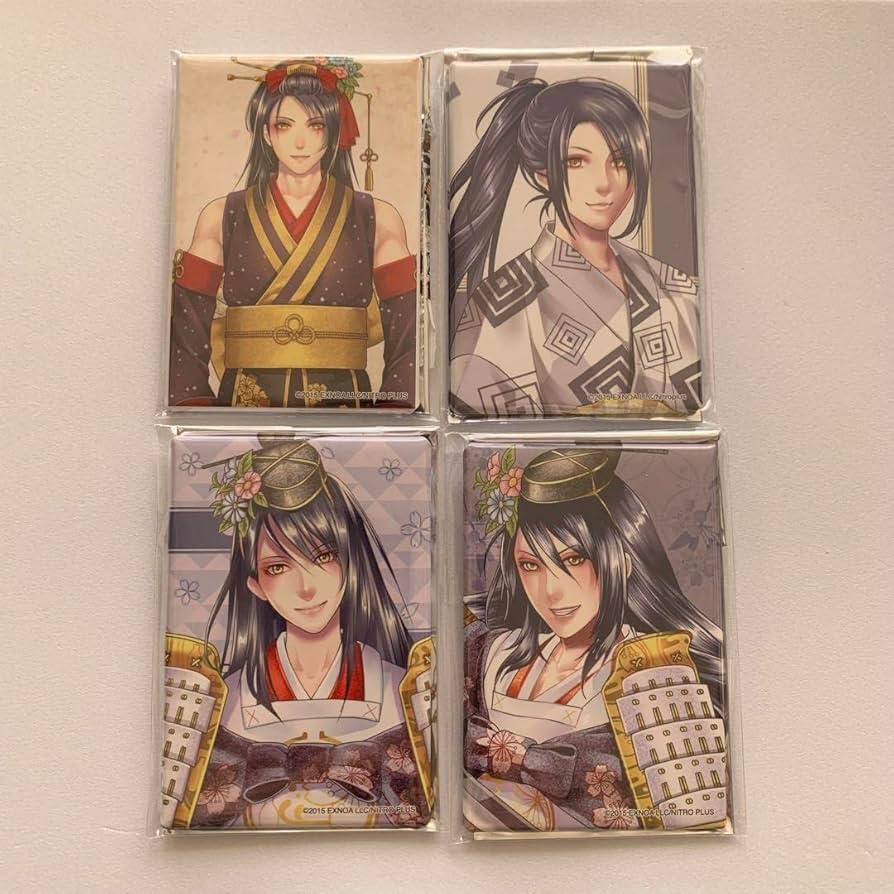 Amazon.co.jp: 次郎太刀 跪坐 極(通常 戦闘) 軽装 スクエア缶バッジ