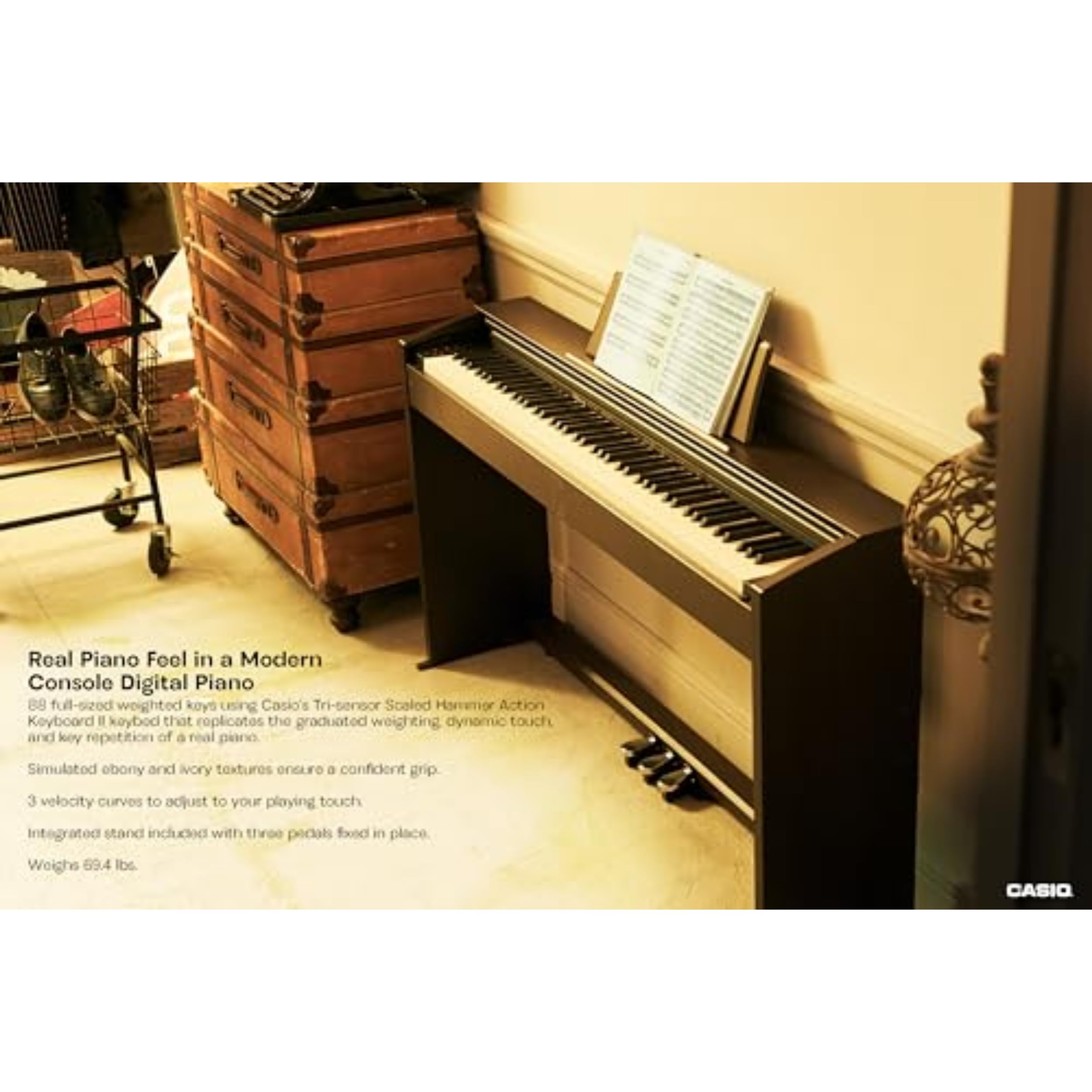 Amazon.com: Casio Privia PX-770 – 88-Key Weighted Console Digital