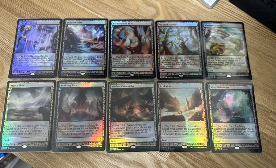 Amazon.co.jp: MTG フェッチランドEXP10種類コンプ マスターピース