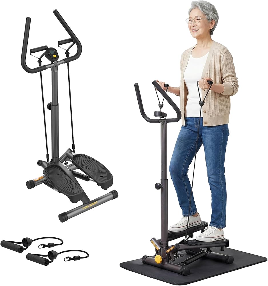 Amazon | I-uki Sport 健康ステッパー ツイストステッパー 静音 負荷