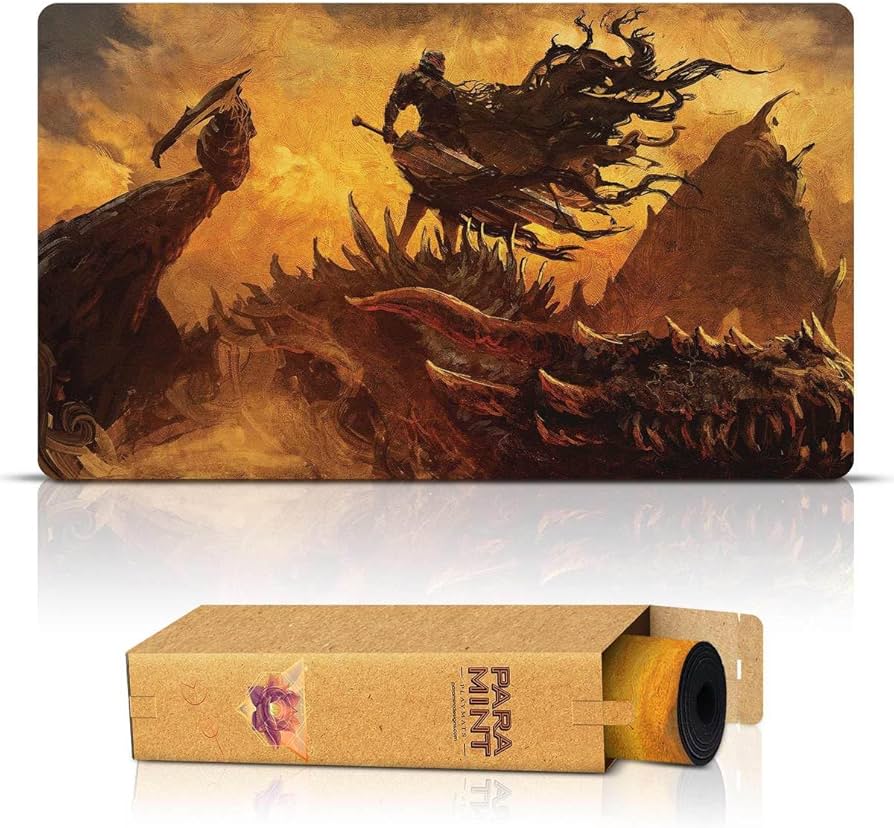 Amazon.com: Paramint Dragon Slayer (Stitched) - MTG Playmat by