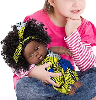 Amazon.co.jp: リボーンドールブラック,リアルなベビードールブラック