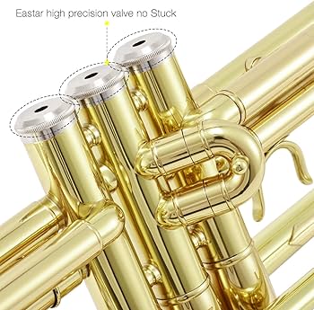 Amazon | Eastar トランペット Bb調 Trumpet 初心者 清潔アクセサリー