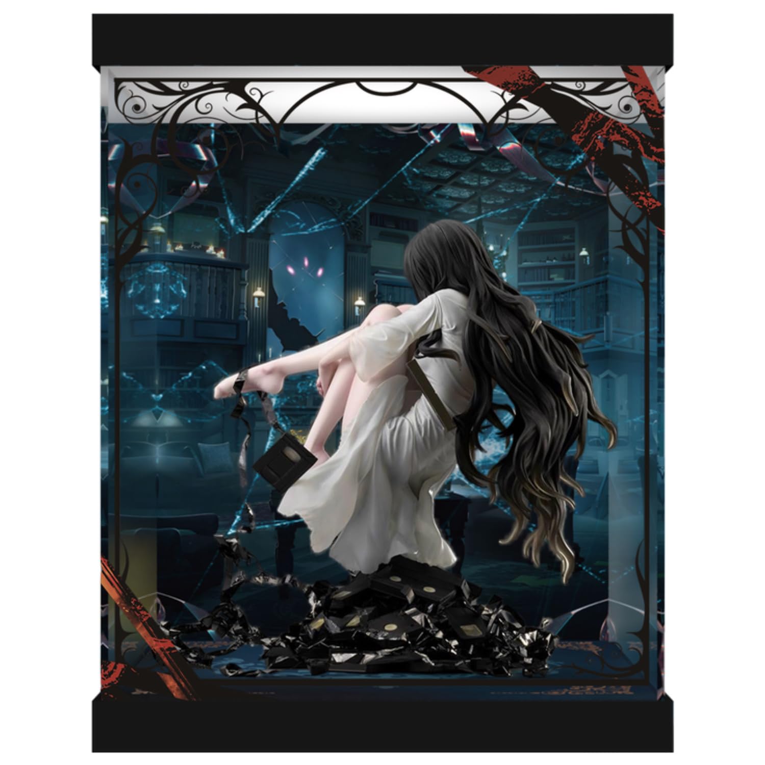 Amazon.co.jp: HORROR美少女 貞子 1/7 コトブキヤ 専用 フィギュア