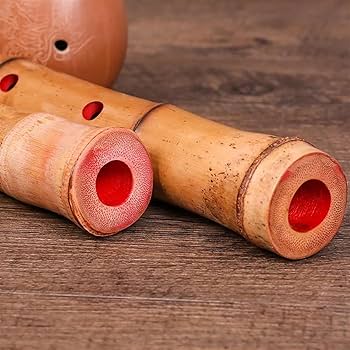 Amazon | 手作り日本の尺八 G/F キー竹フルート Xiao 演奏楽器 伝統的