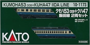 Amazon | KATO Nゲージ クモハ53008+クハ47 飯田線 2両セット 10-1173