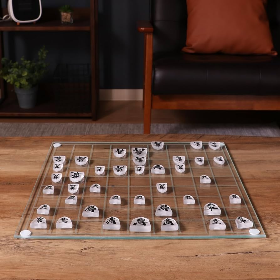 Amazon.co.jp: 不二貿易 将棋 将棋セット 幅30×奥行30×高さ4cm クリア