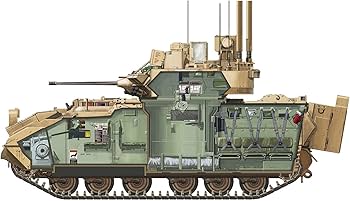 Amazon | モンモデル 1/35 M2A3 ブラッドレー BUSKIII フルインテリア