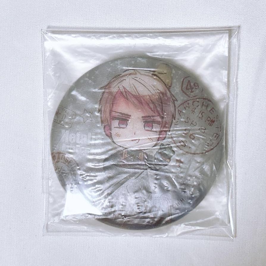 Amazon.co.jp: ヘタリア チェンジング缶バッジ ちびきら プロイセン