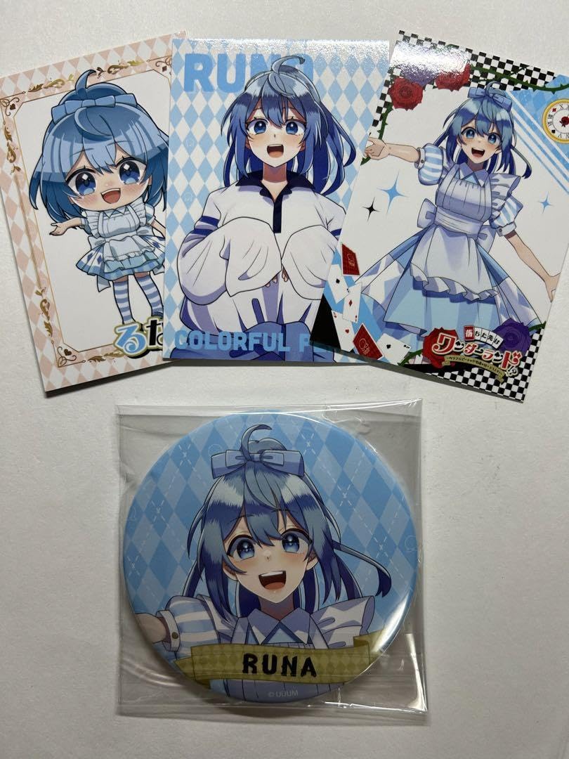 Amazon.co.jp: カラフルピーチ ワンダーランド 缶バッジ るな ホビー