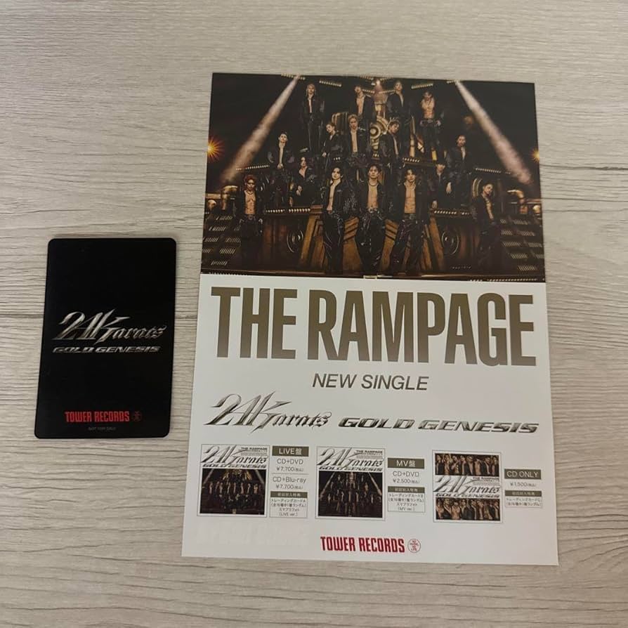Amazon.co.jp: THE RAMPAGE 岩谷翔吾 タワレコ 特典 トレカ フライヤー