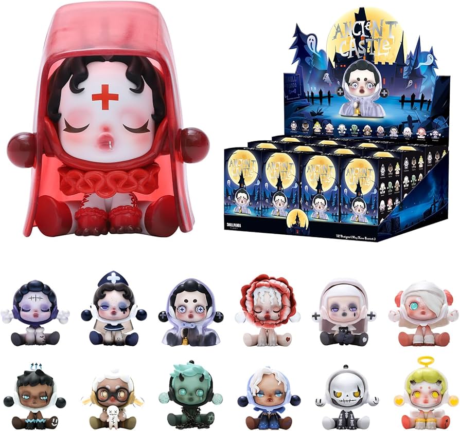 Amazon.co.jp: POP MART スカルパンダ 古代城 12個 ブラインドボックス