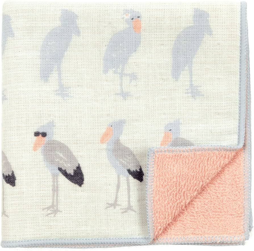 Amazon｜濱文様 和たおるセミウォッシュ（タオルハンカチ） ごきげん