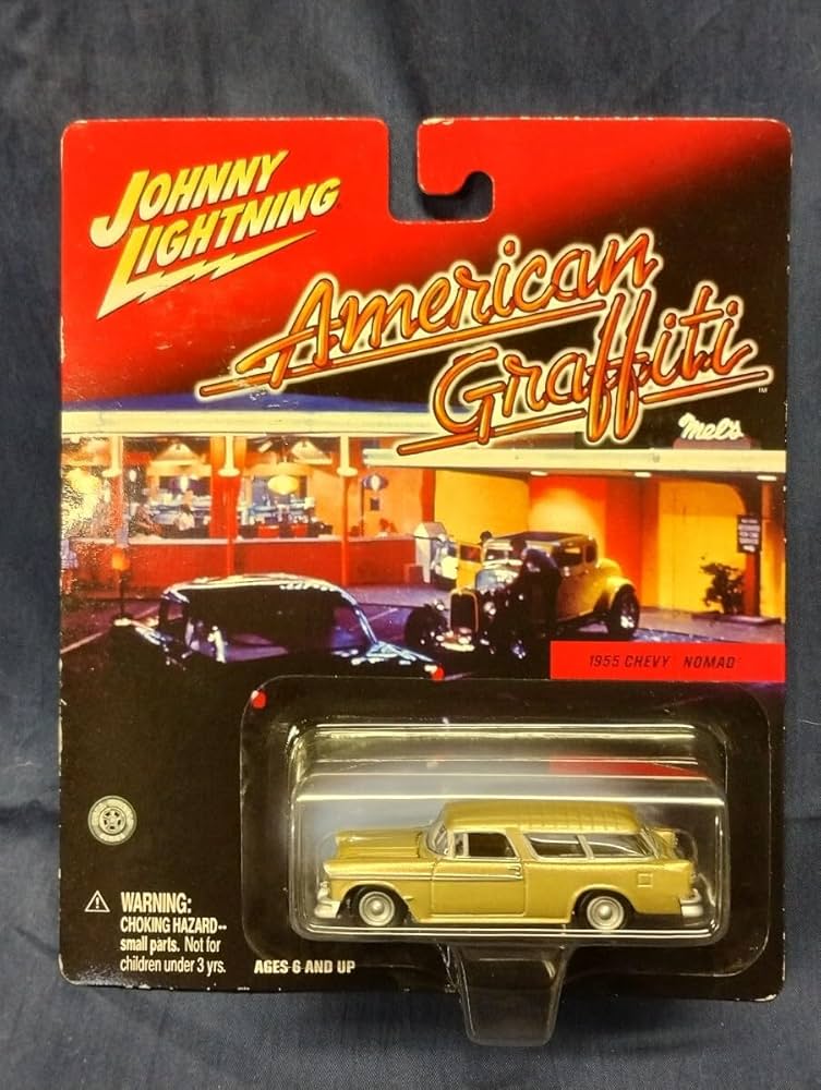 Amazon | ジョニーライトニング 1/64 55年型 ノマド アメリカン