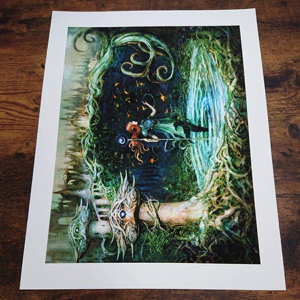 Amazon.co.jp: 成長のらせん アートプリント複製原画 Seb Mckinnon : 本