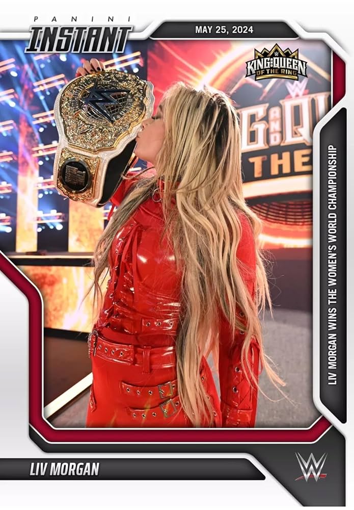 Amazon.com: 2024 Panini Instant Liv Morgan #27- Wins the Women's