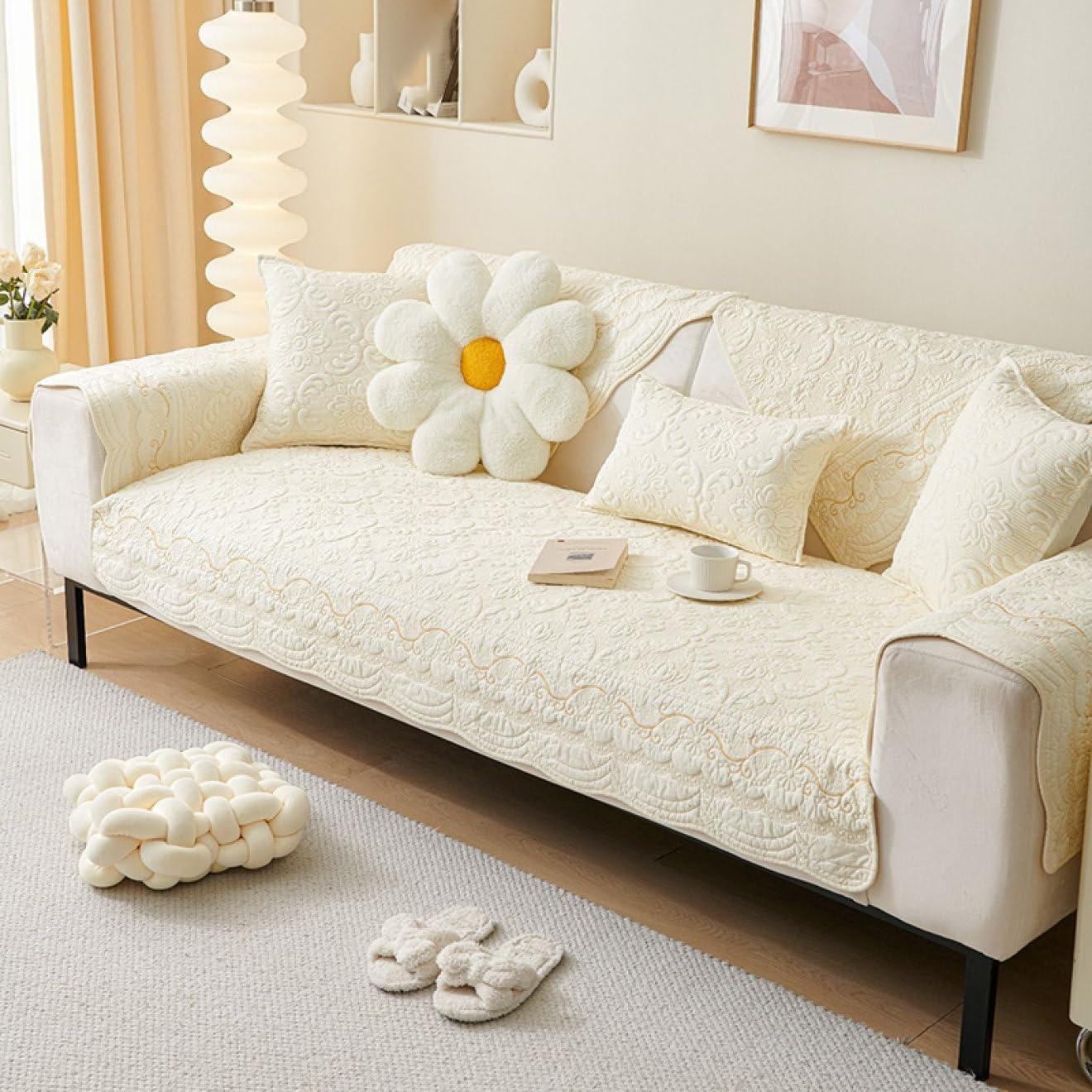 絵画風インディアンマルチカバーソファーカバーラグ123x170