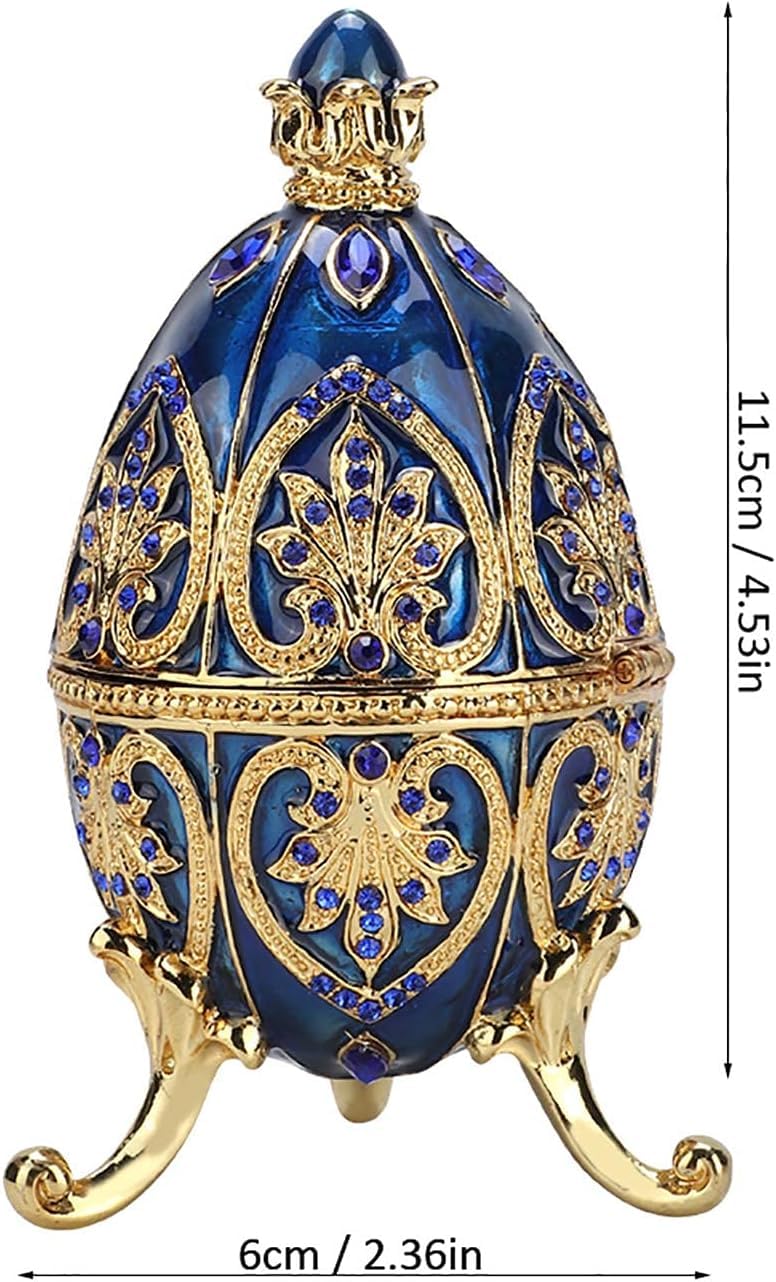 Amazon｜卵の形たまご ジュエリーボックス イースター エッグ 宝石箱