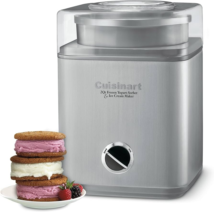 Amazon.com: Cuisinart Ice Cream Maker Machine, 2-Quart Ice Cream