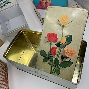 Amazon.co.jp: 貴重 昭和当時物 昭和レトロ 缶 お菓子 森永 ビスケット