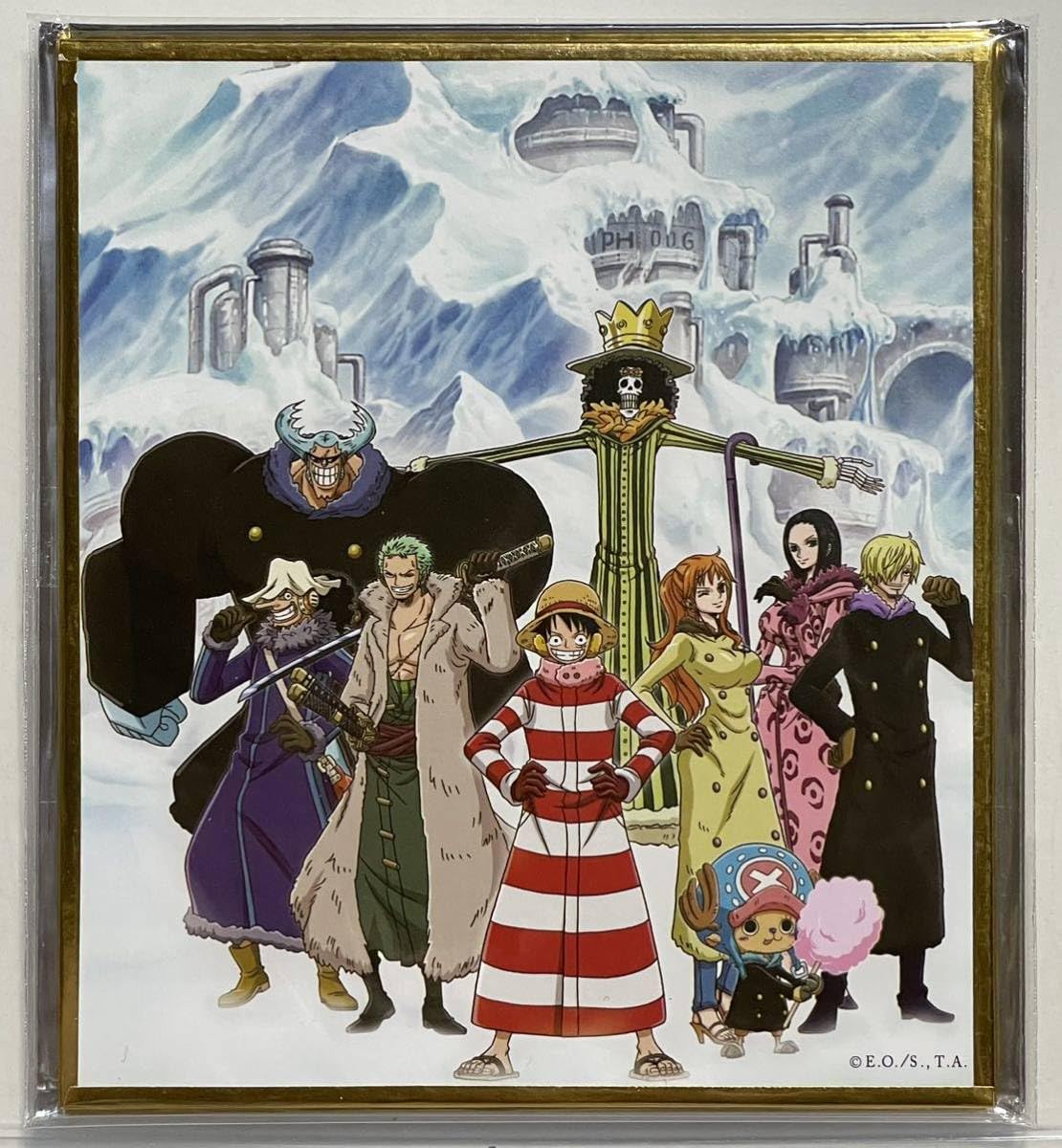 Amazon.co.jp: 台湾限定 ワンピース 20周年記念 色紙 パンクハザード