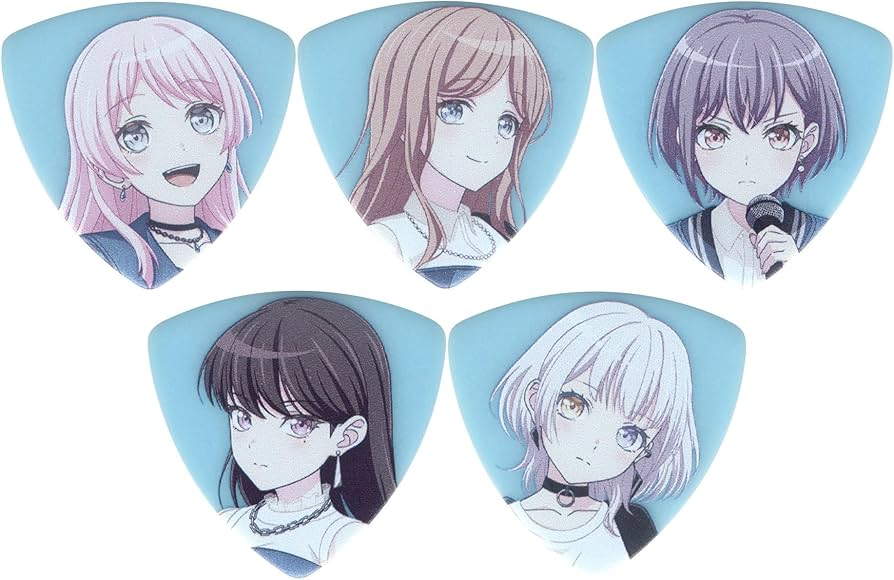 Amazon | ESP MyGO!!!!! ギター ピック 第1弾 全5種各1枚セット