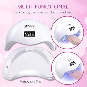 Amazon.co.jp: UV LED ネイルランプ SUNUV UV ライト ネイル用 ジェル
