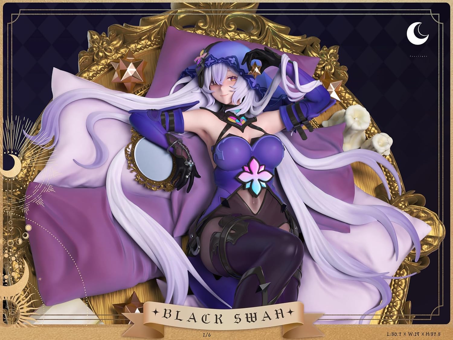 Amazon.co.jp: ブラックスワン フィギュア 1/6スケール 塗装済み完成品