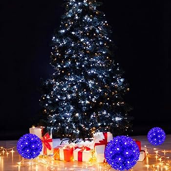 Christmas Lighted Ball 5.5