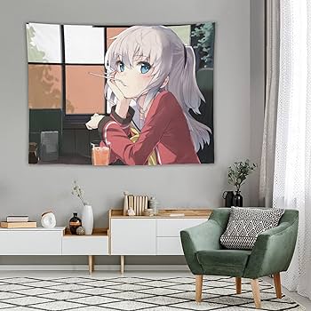 Amazon.co.jp: タペストリー Charlotte シャーロット 友利奈緒 壁掛け