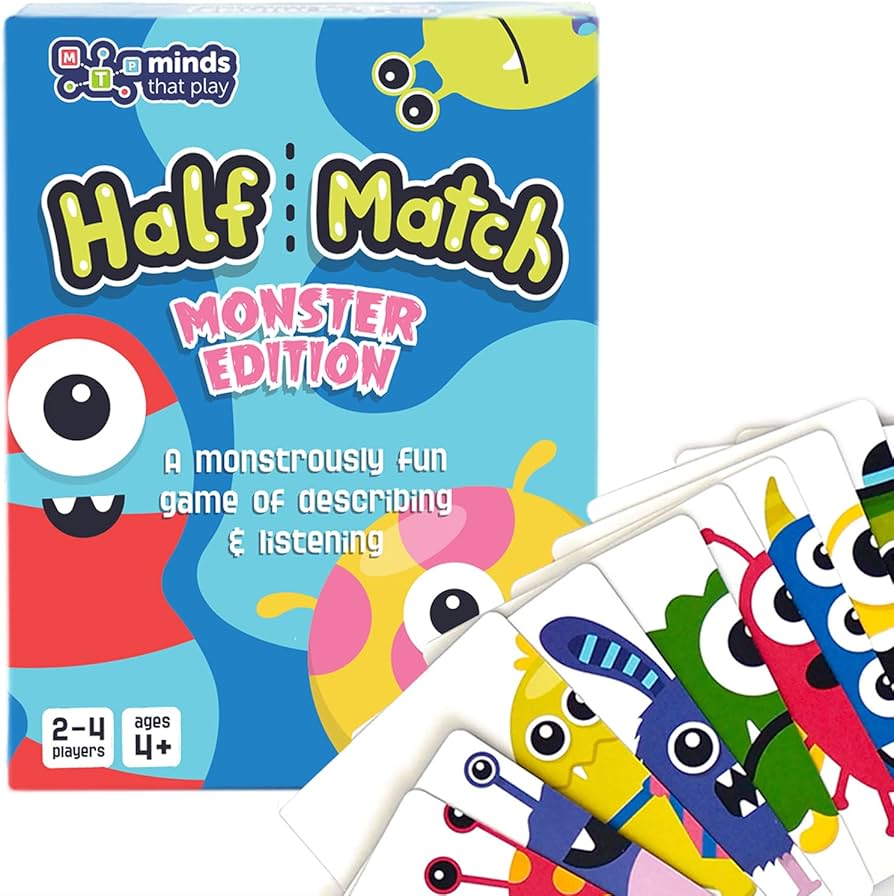 Amazon.com: Half Match Minds That Play Monster Edition - Back to