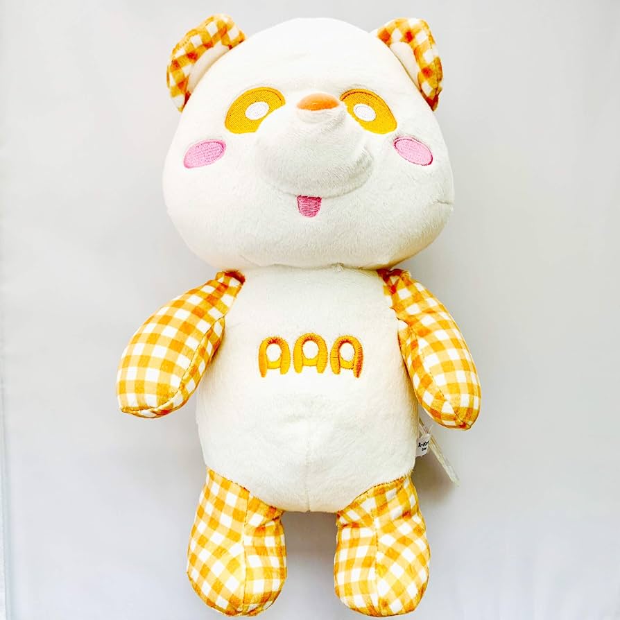 Amazon.co.jp: AAA え～パンダ ギンガム チェック BIG ぬいぐるみ