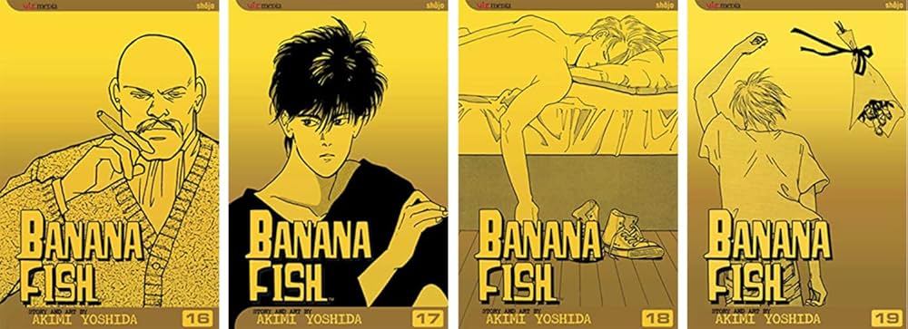 Banana Fish Manga Complete 19-book Set Vol. 1-19 by Akimi Yoshida