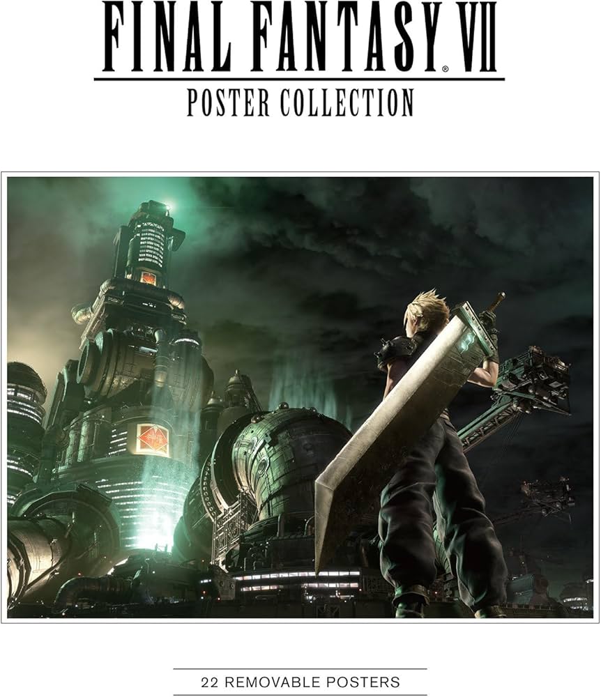 Amazon | Final Fantasy VII Poster Collection | Square Enix | Video