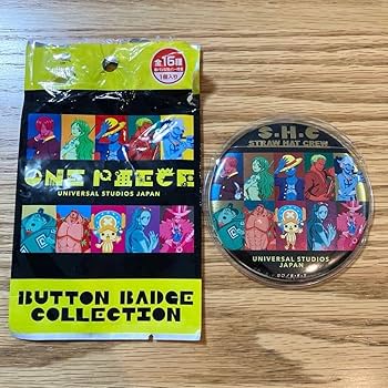Amazon.co.jp: レア 最新 USJ ワンピース 缶バッジ ルフィ ゾロ サンジ