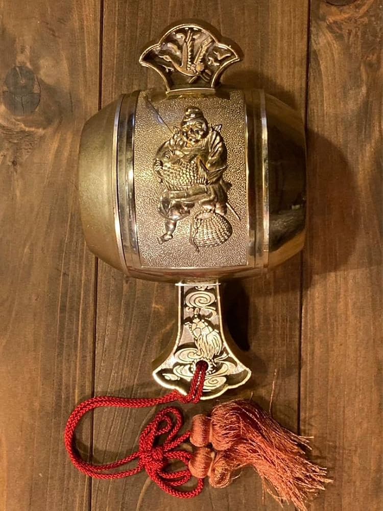 Amazon.co.jp: 七福神 大黒天 うちでのこづち（打ち出の小槌