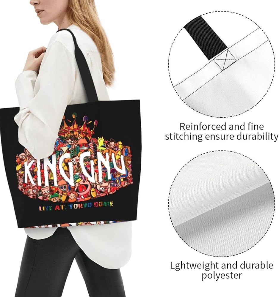 Amazon | [ZXHNB] King Gnu キングヌー3 トートバッグ エコバッグ