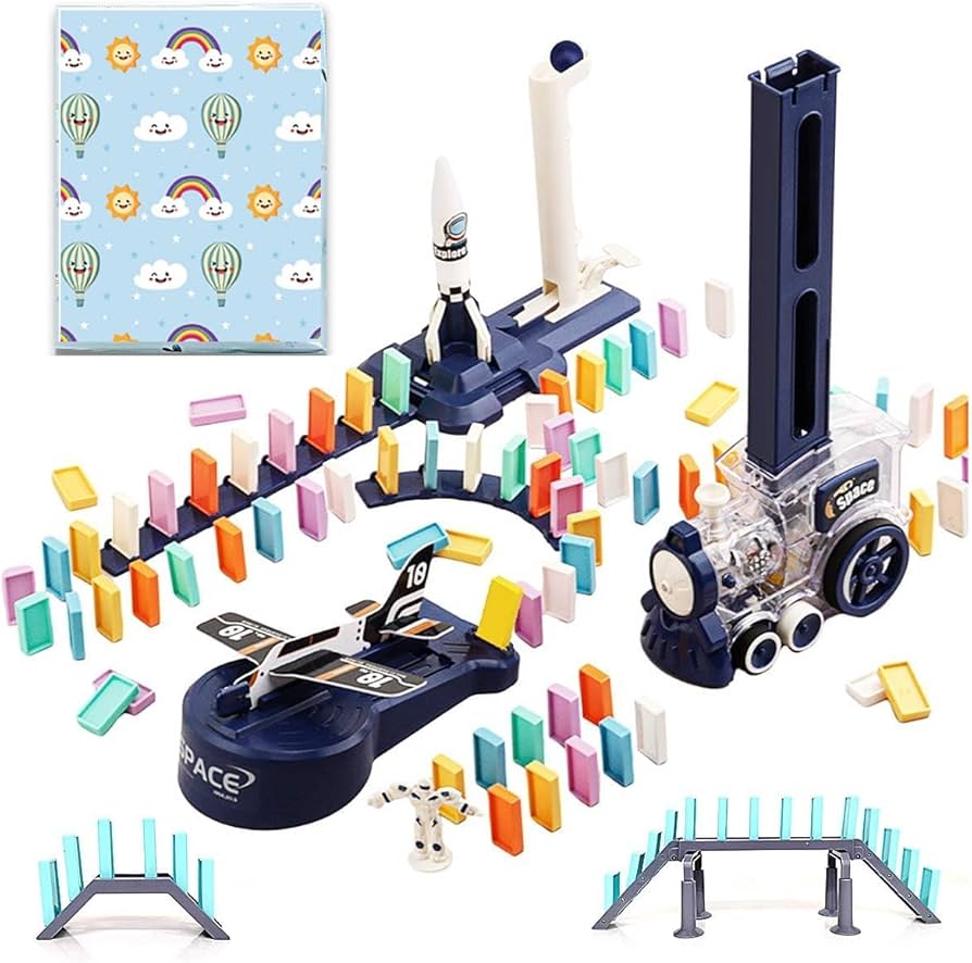 Amazon | 【無料ラッピング付・日本中小企業厳選】ドミノトレイン