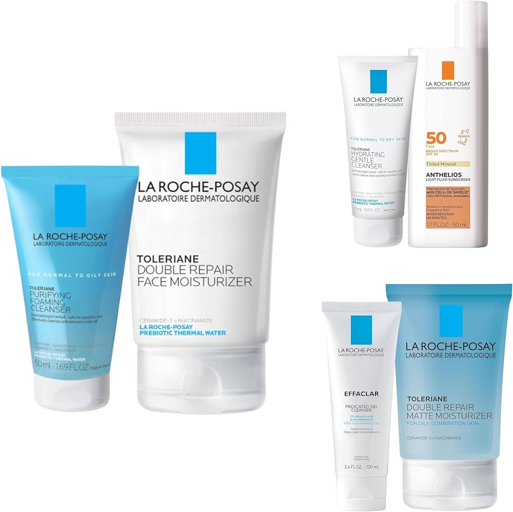 Amazon.com: La Roche-Posay Gift Sets, Double Repair Face